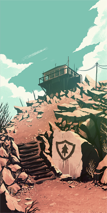 Illustration for article titled Firewatch Is Looking Very, Very Pretty